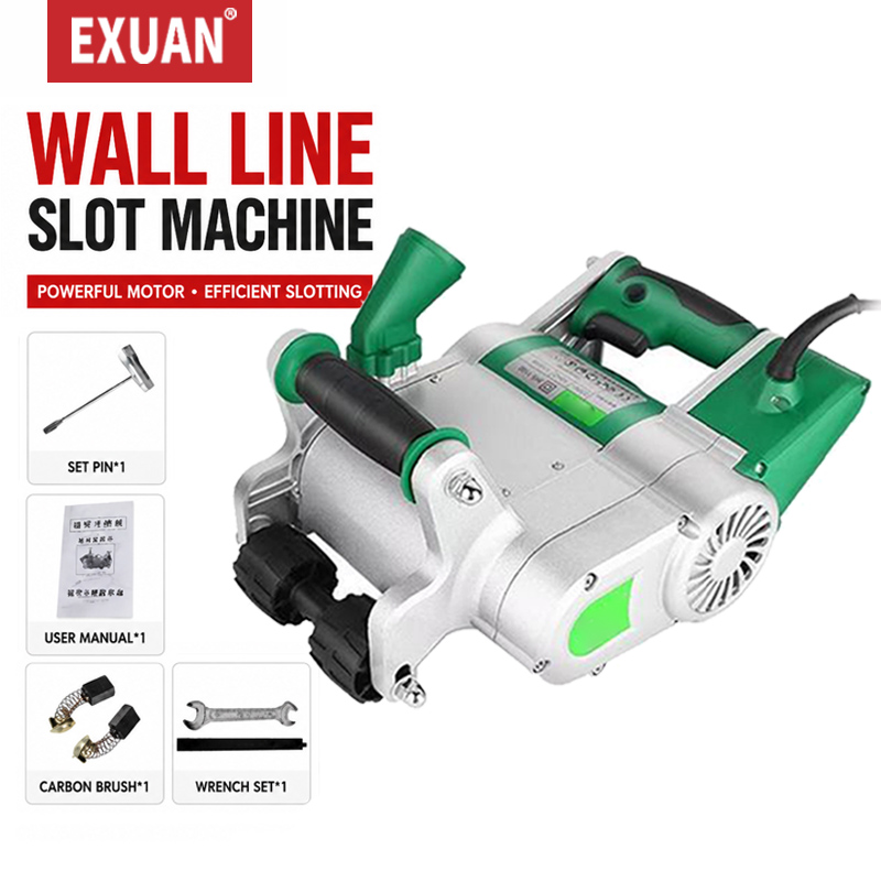 Wall Chaser Machine Concrete - Máquina Elétrica de Corte de Parede