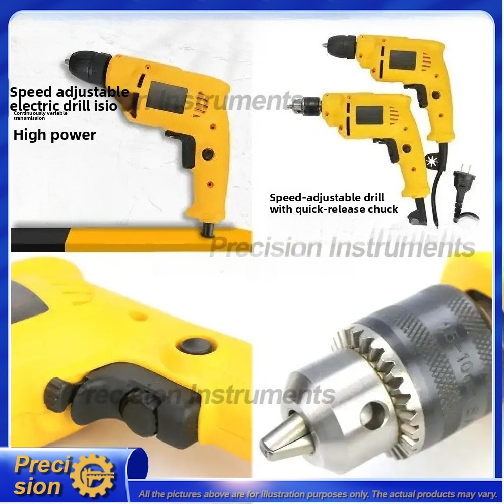 Hammer Drill Concrete 13Mm - Furadeira Elétrica com Cabo de Alta