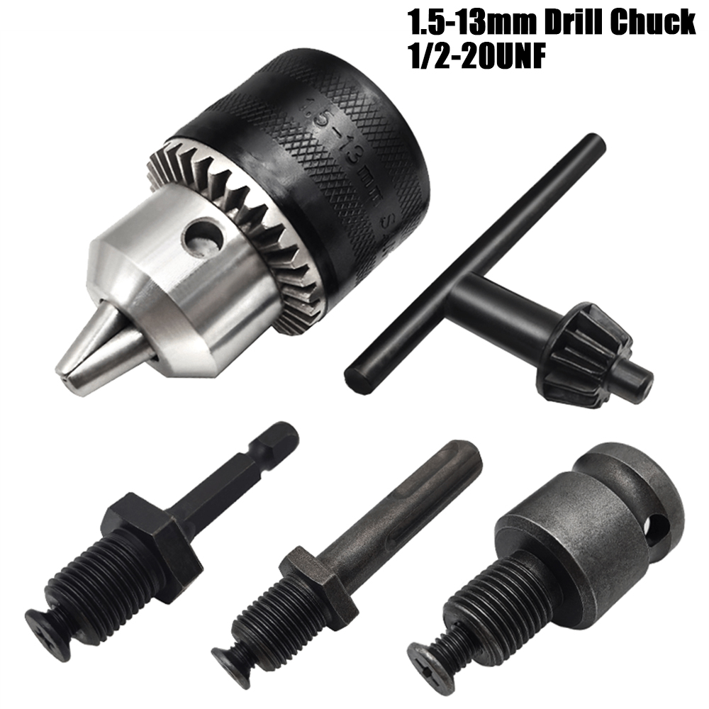 Sds Plus Chuck Adapter - Mandril de broca de 1.5-13mm, brocas