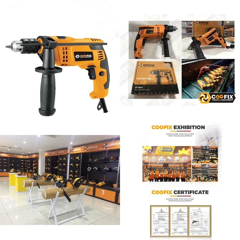 Hammer Drill Concrete 13Mm - 【CHIMU HOME】 Furadeira Rotativa Sem Fio
