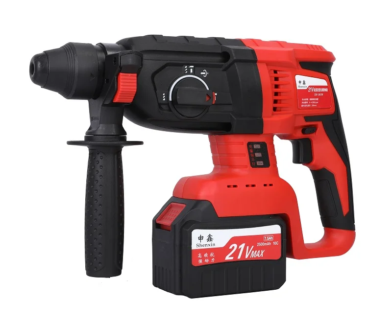 Rotary Hammer Drill Sds Plus 800W - Martelo Rotativo Industrial Sem Fio Sengxin