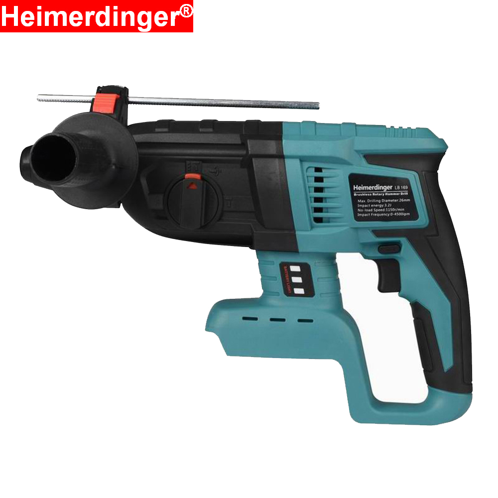 Rotary Hammer Drill 26Mm - Multi-Funcional Heavy Duty furadeira com embreagem