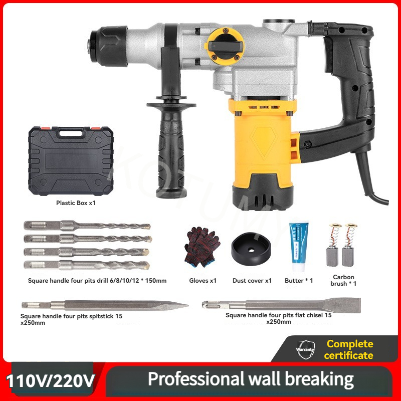 Picareta Elétrica de Alta Potê - Hammer Drill Concrete 13Mm avaliação e preço