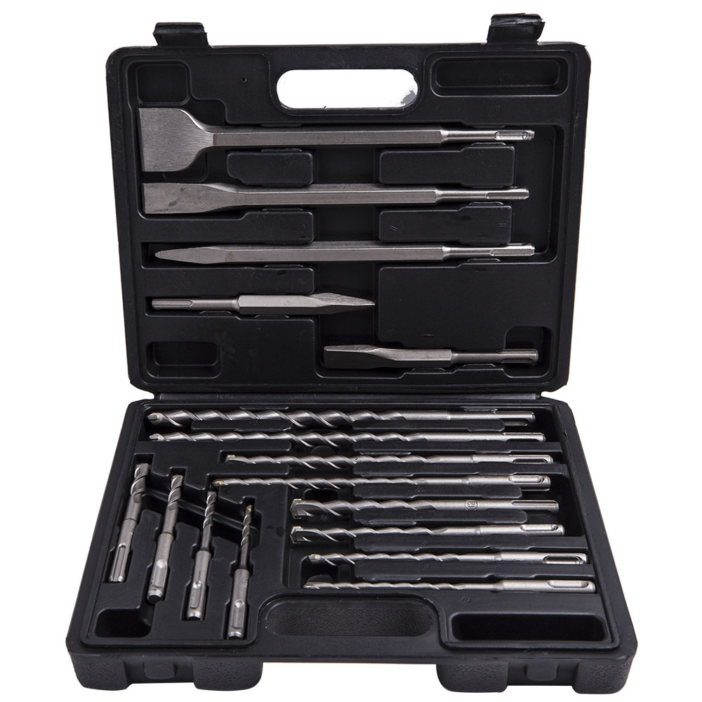 Conjunto de 17 Peças de Brocas - Sds Plus Drill Bit Set 17Pcs avaliação e preço