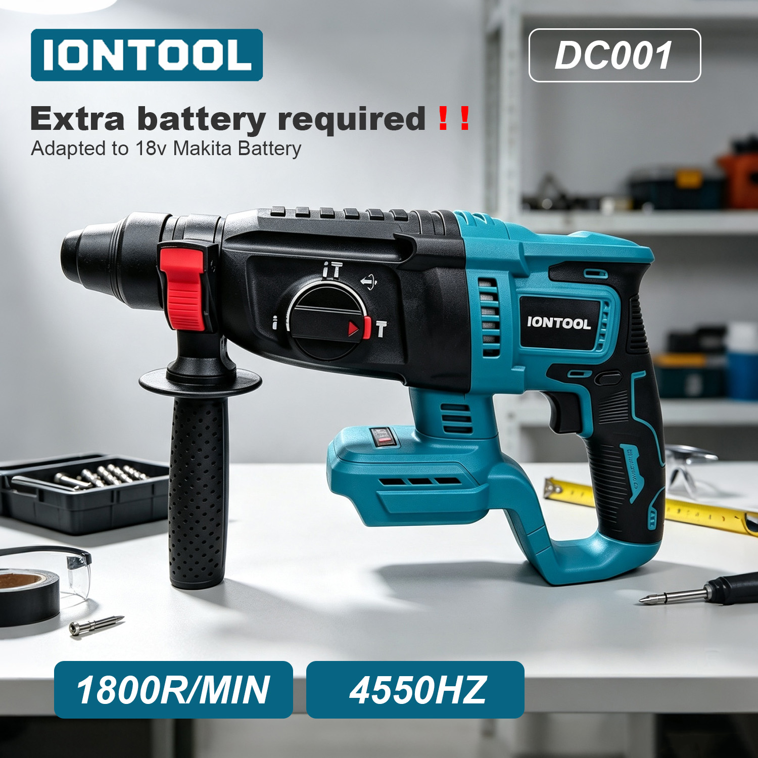 Furadeira Rotativa Sem Fio ION - Rotary Hammer Drill 26Mm avaliação e preço