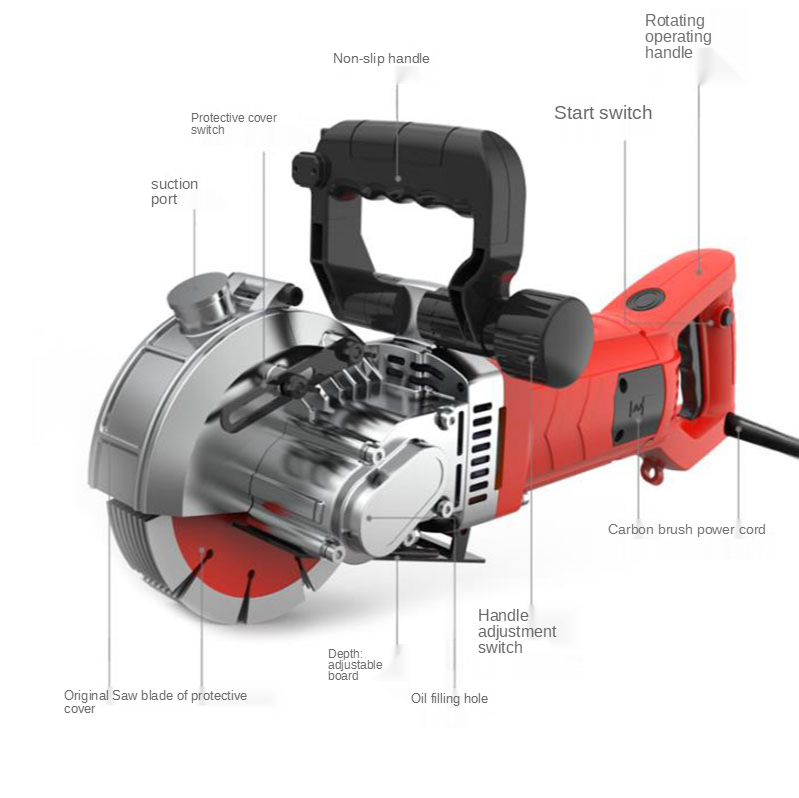 160 220v instalação hidroelétr - Wall Chaser Machine Concrete avaliação e preço