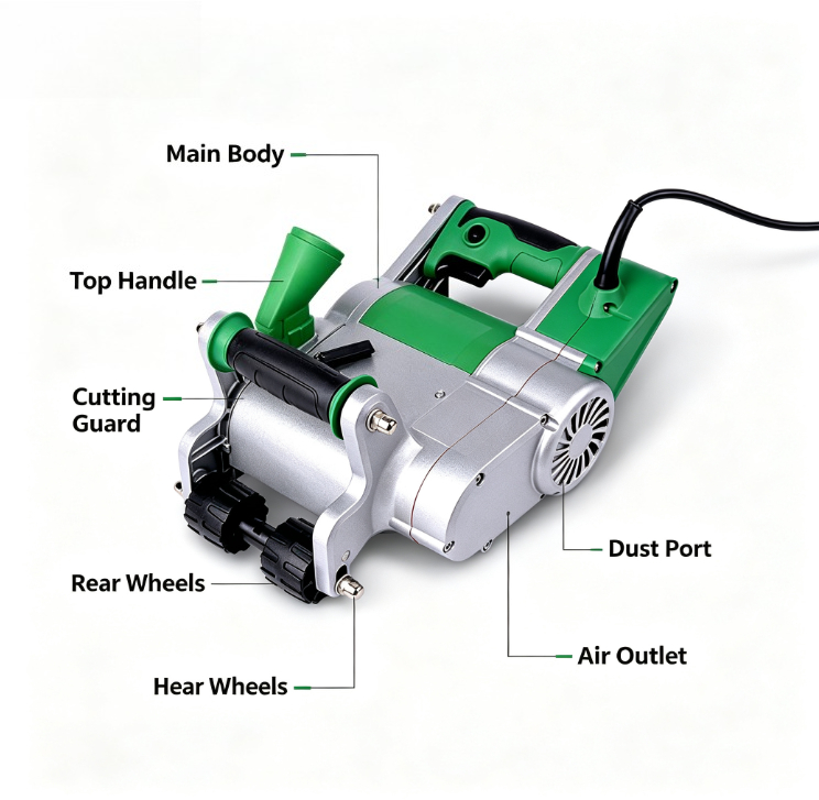 Máquina de ranhurar paredes de - Wall Chaser Machine Concrete avaliação e preço