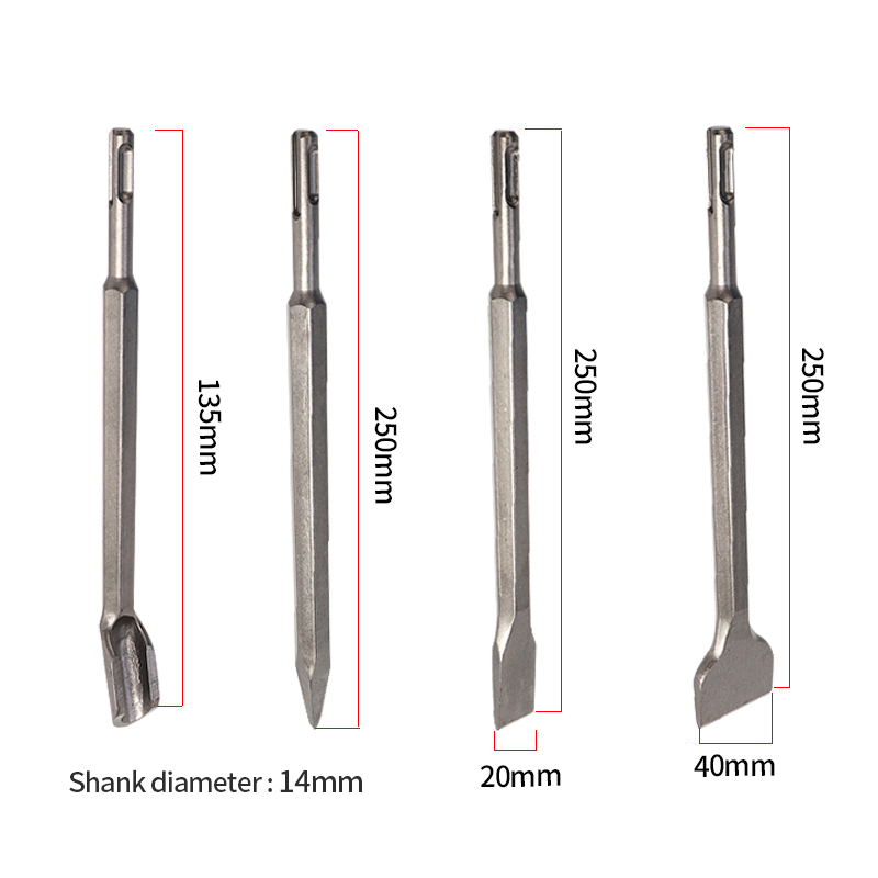 17 pçs/set martelo elétrico sd - Sds Plus Drill Bit Set 17Pcs avaliação e preço