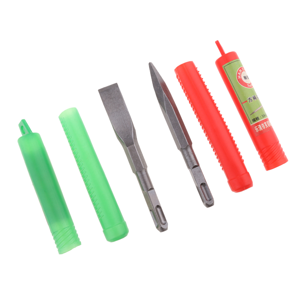 Conjunto de Pontas de Cinzel e - Rotary Hammer Chisel Bit Flat avaliação e preço