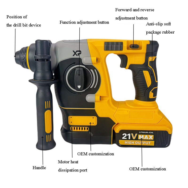 Martelo de impacto rotativo se - Rotary Hammer Drill 26Mm avaliação e preço