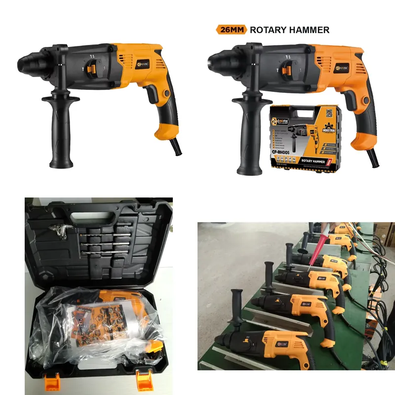 【CHIMU HOME】 Furadeira Rotativ - Rotary Hammer Drill Sds Plus 800W avaliação e preço