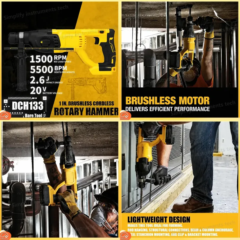 DCH133 Martelo Rotativo SDS PL - Cordless Rotary Hammer 20V Brushless avaliação e preço