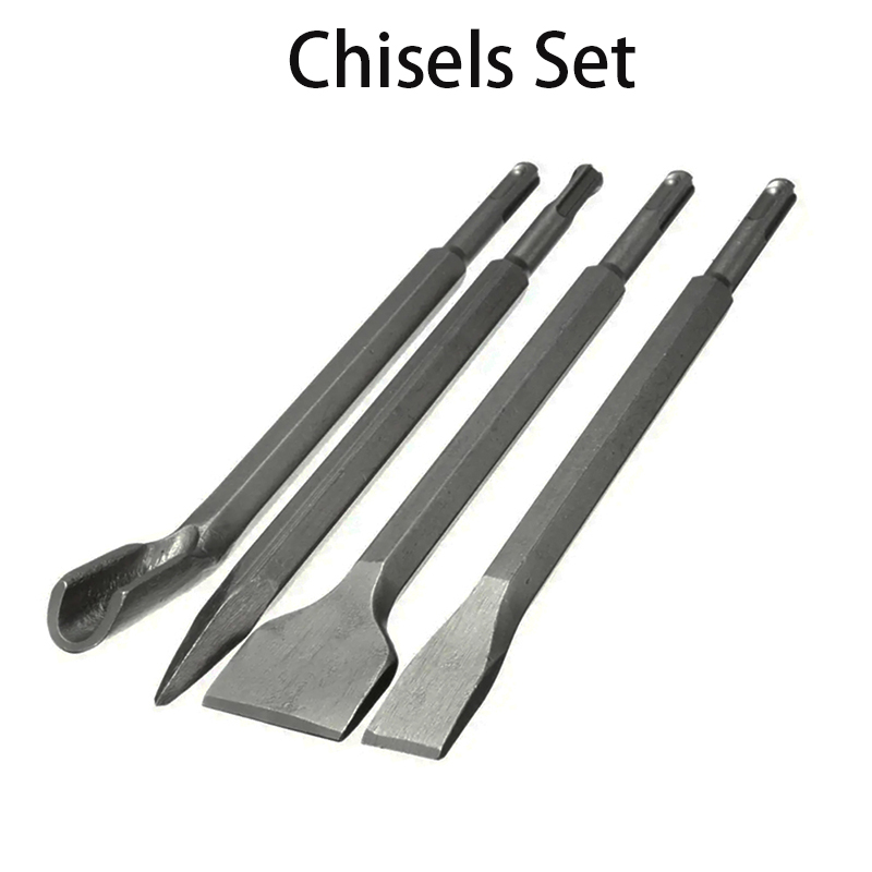 Broca Rotativa Elétrica SDS co - Rotary Hammer Chisel Bit Flat avaliação e preço