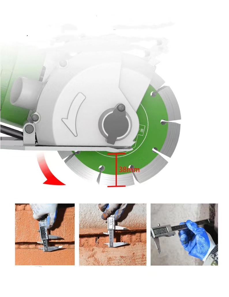Máquina de corte de ranhuras p - Wall Chaser Machine Concrete avaliação e preço